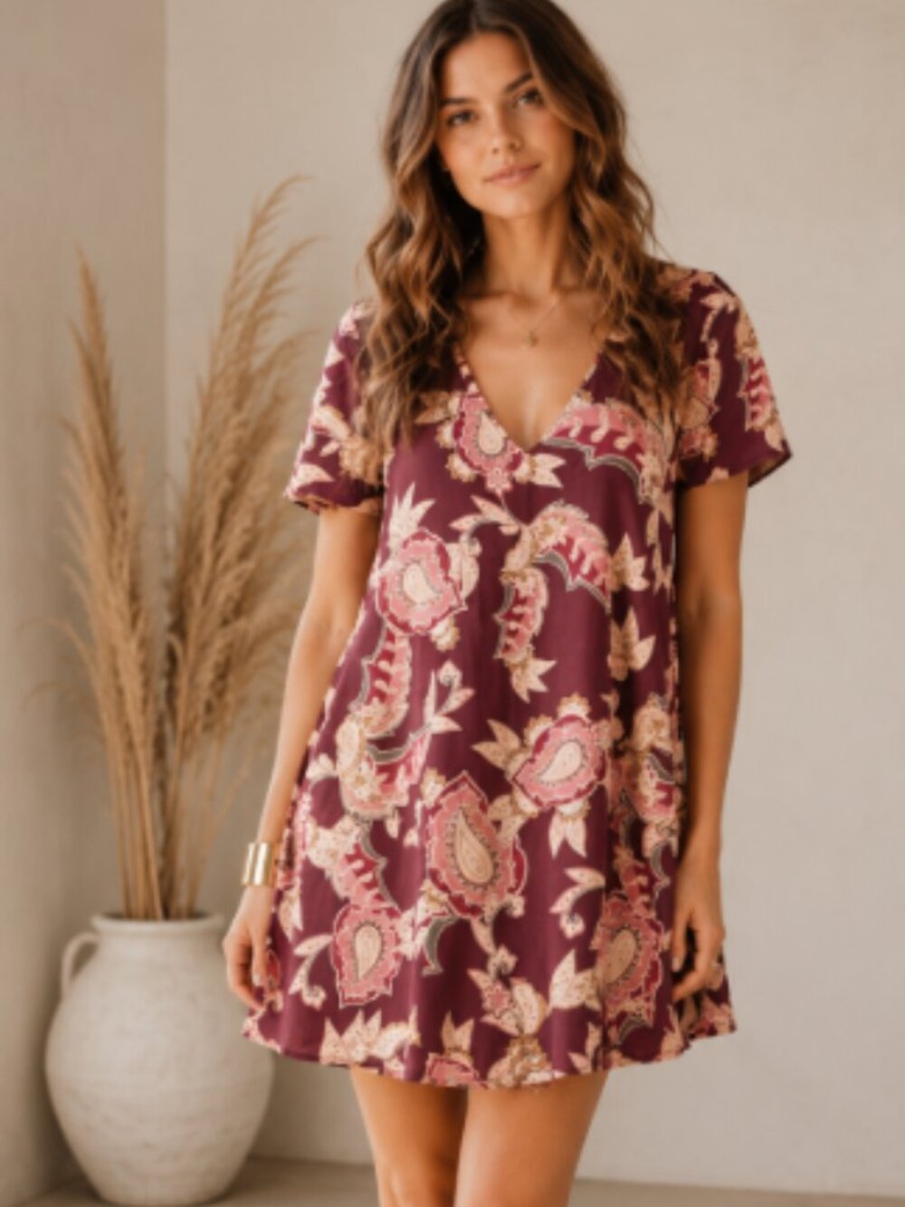 SHOW ME YOUR MUMU KYLIE MINI DRESS SMALL